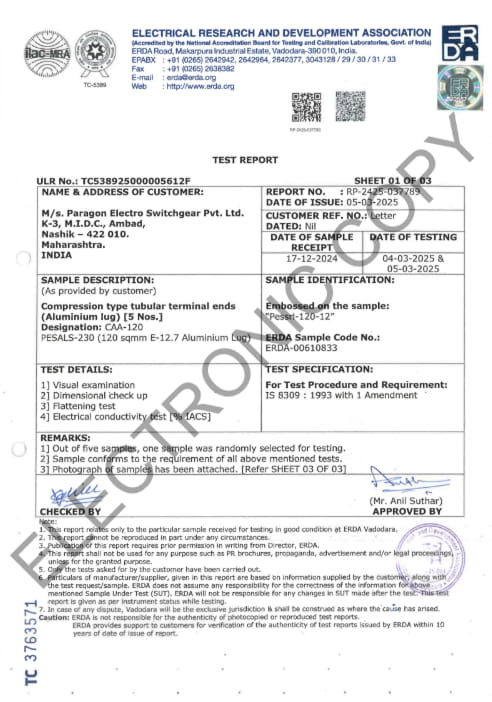 ERDA Certificate - RP-2425-037789