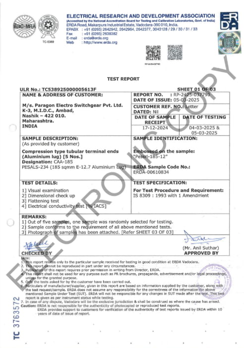 ERDA Certificate - RP-2425-037790